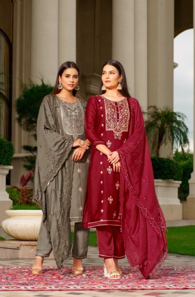 Psyna Gulshan Festival Wear Kurti With Bottom Dupatta Collection