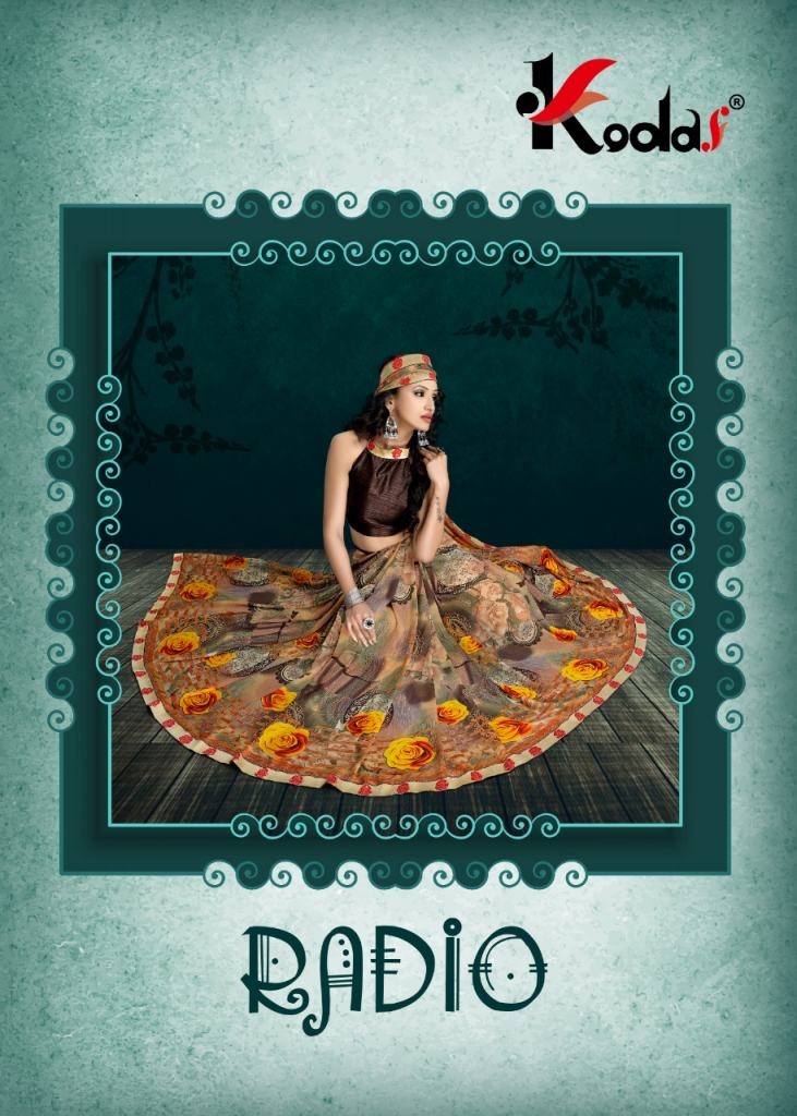 KODAS RADIO PRINTED SAREES CATALOGUE 