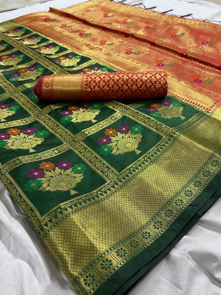 REDOLENCE NAVYA PATOLA SILK 