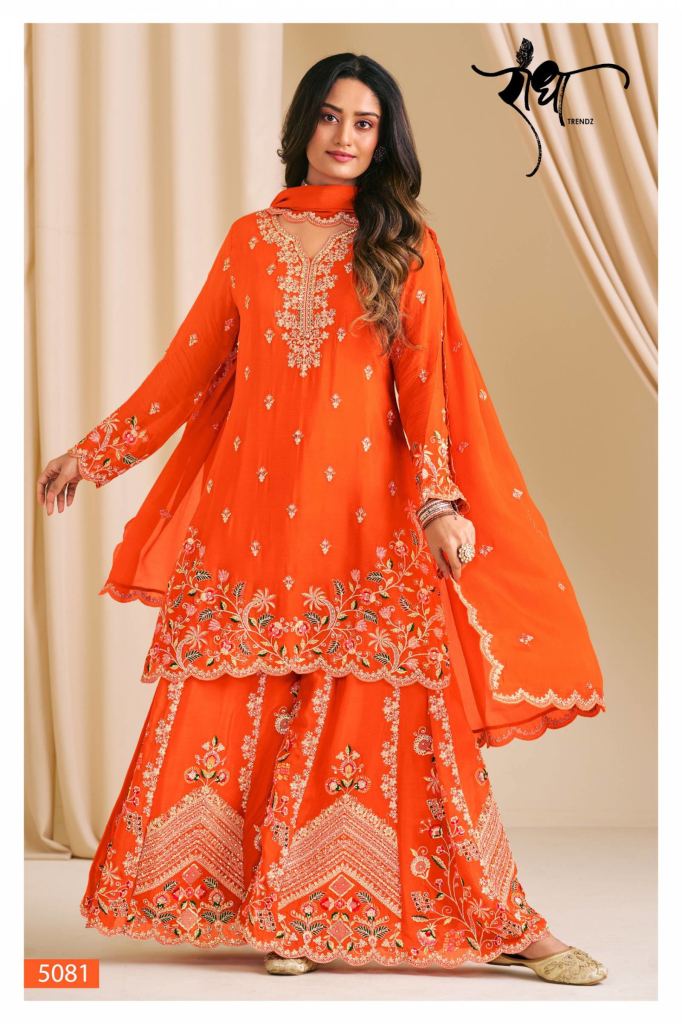 Radha Karwa Embroidered Salwar Suits