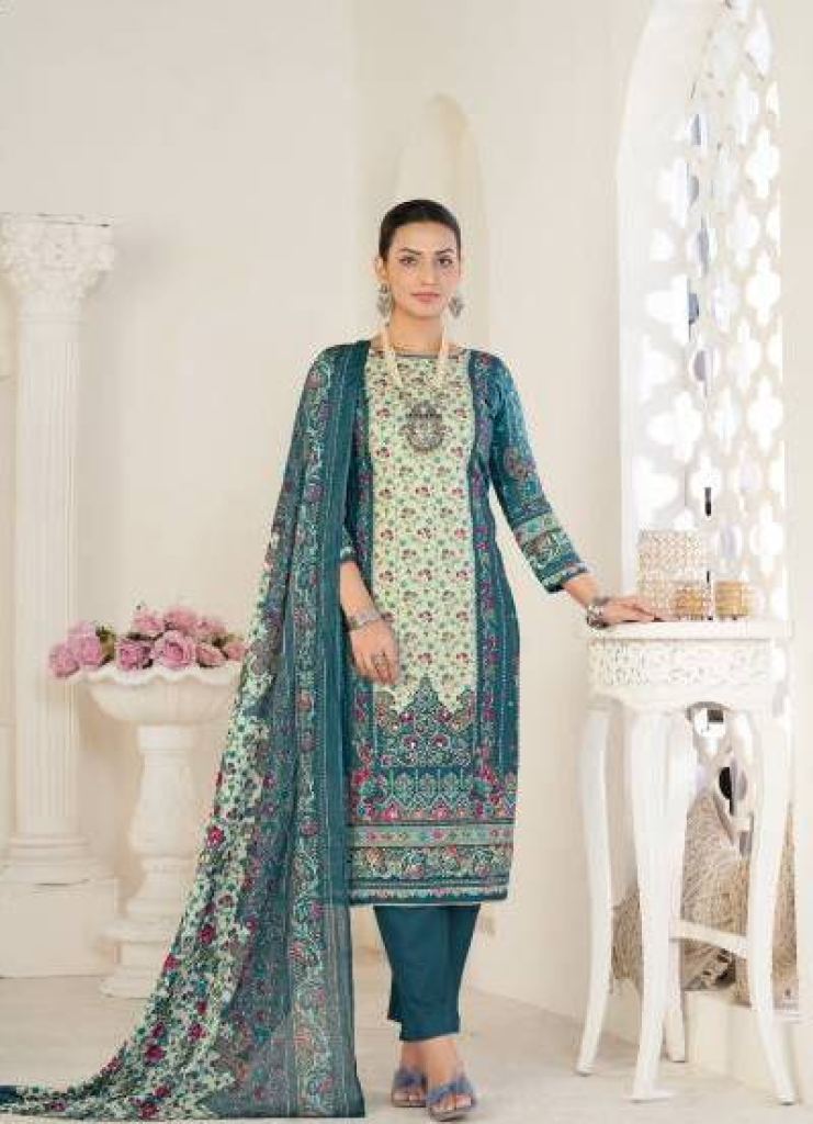 Radhika Azara Avnee 3 Printed Dress Material 