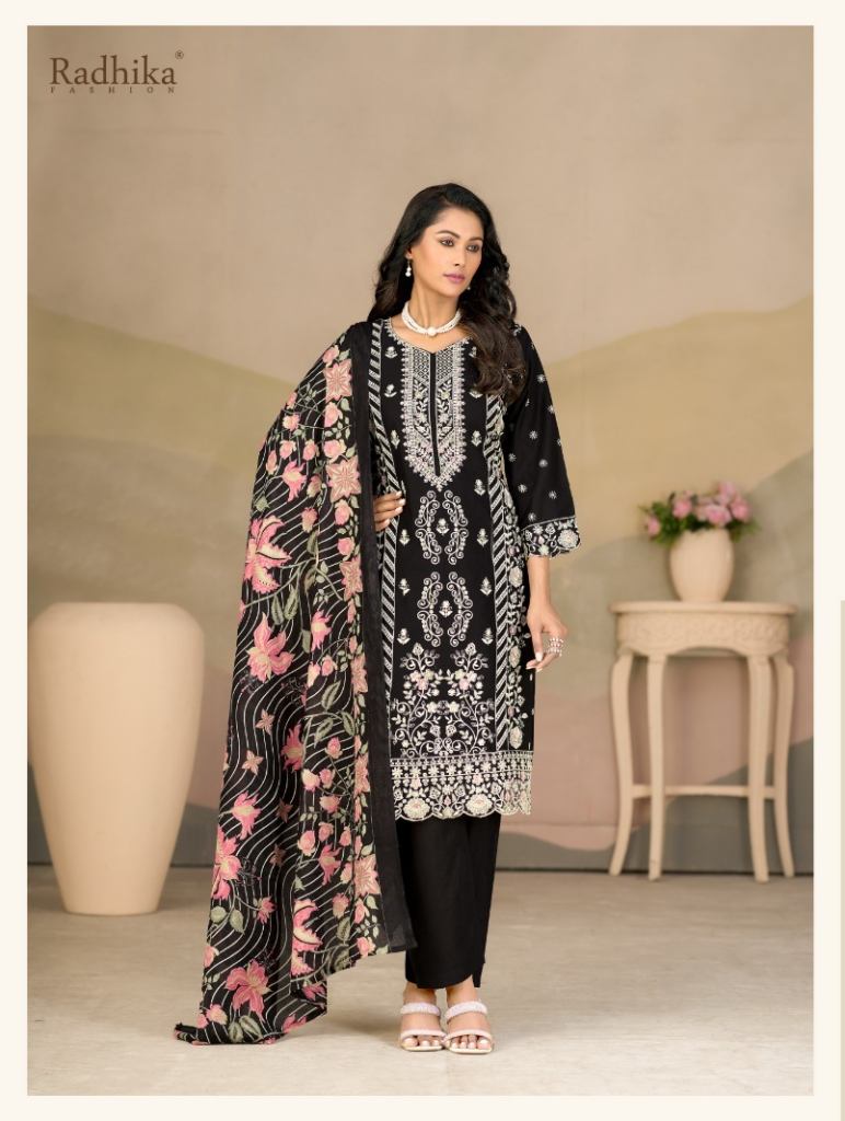 Radhika Azara Zubeda Vol 2 Work Dress Material