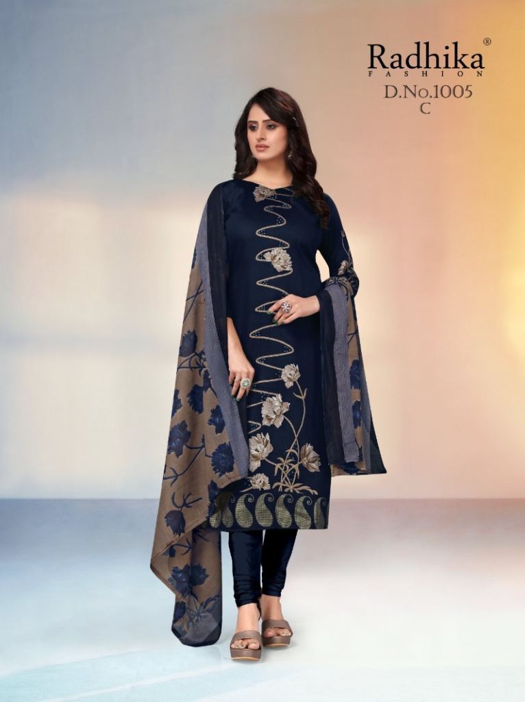 Radhika Azara jivika Dress Material