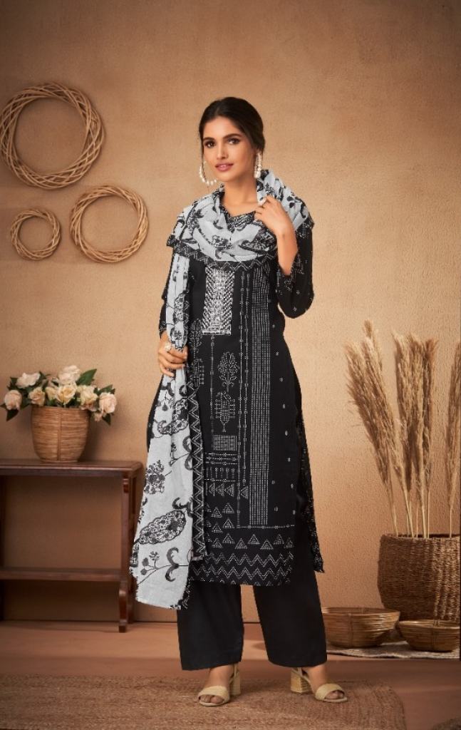 Radhika  Bandhni Pure Cambric Printed Cotton Daily Wear Dress Material 