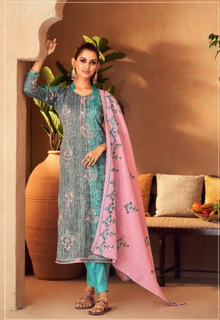 Radhika Blossom vol 11 Cotton Print Designer Dress Material Collection