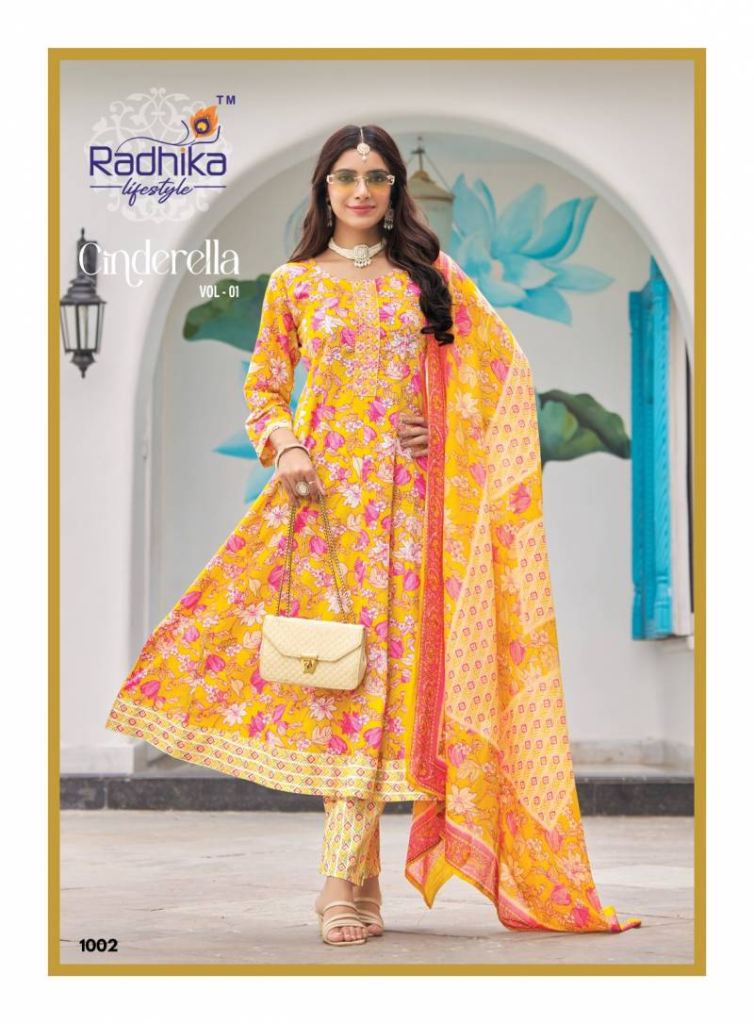 Radhika Cinderella Vol 1 Anarkali Printed Kurti
