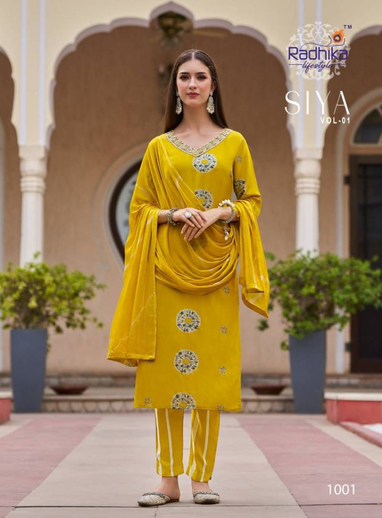 Radhika Siya Vol 1 Printed Kurti
