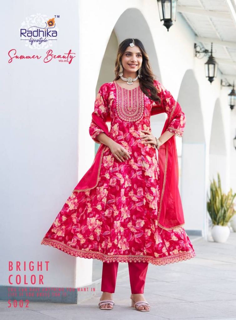 Radhika Summer Beauty Vol 5 kurti