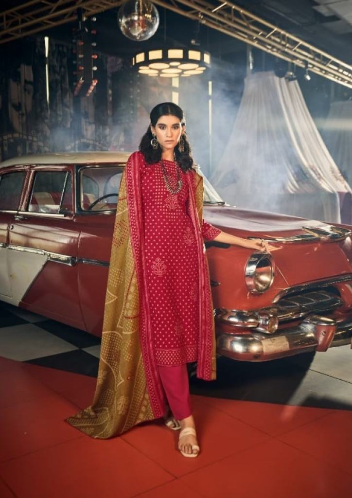 Radhika Sumyra Bandish  Pashmina Designer Print Dress Material catalog 