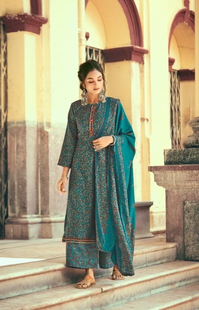 Radhika Sumyra Rajjo Pure Pashmina Dress Material Collection