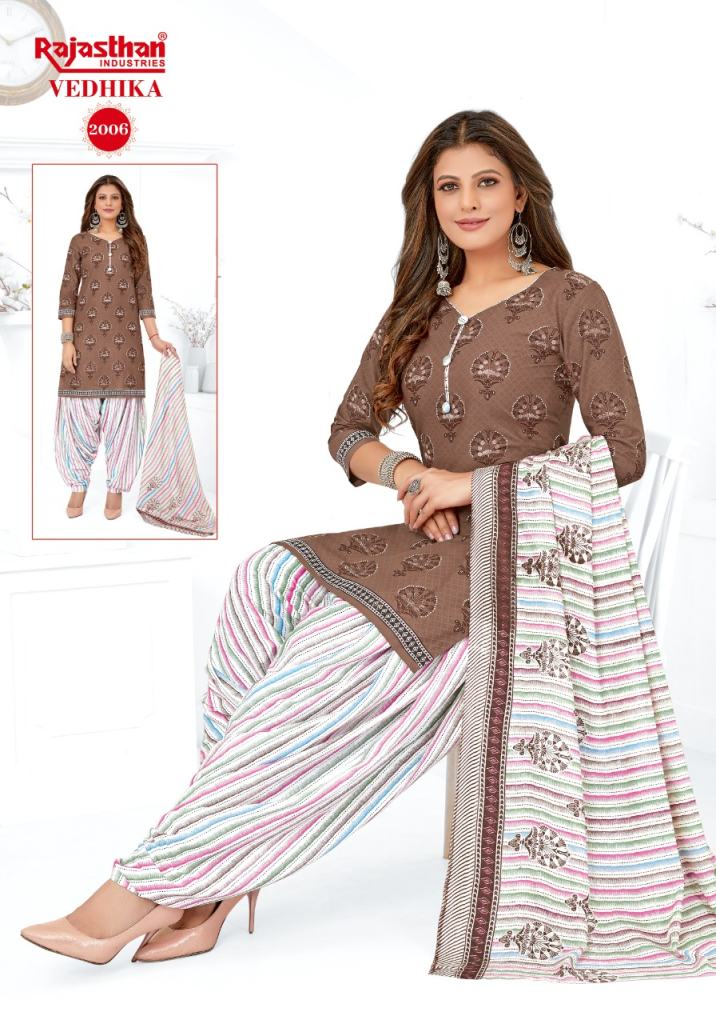 Rajasthan Vedhika  vol 2 Regular Wear Cotton Dress Material