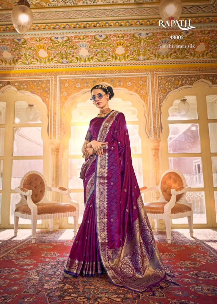 Rajpath Aloha Silk Fancy Zari Weaving Classy Designer Sarees 