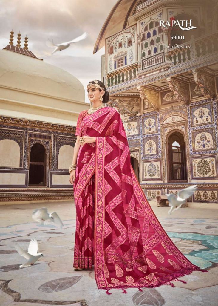 Rajpath Amelia Organza Festive Organza Silk Saree Collection