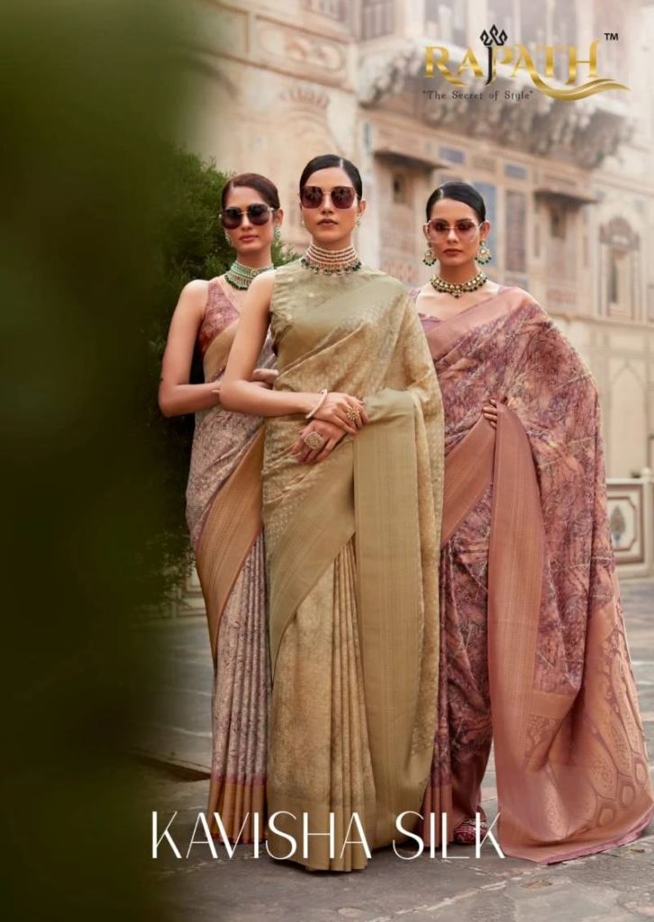 Rajpath Kavisha Silk Casual Wear Crepe Silk Saree