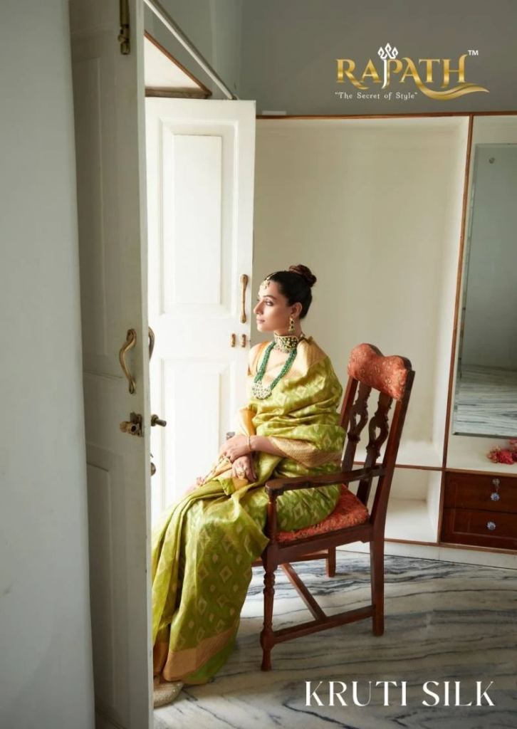 Rajpath Kruti Silk Soft Organza Silk Saree Collection