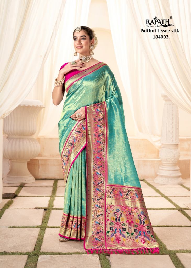 Rajpath Lavnya Silk Paithani Designer Saree