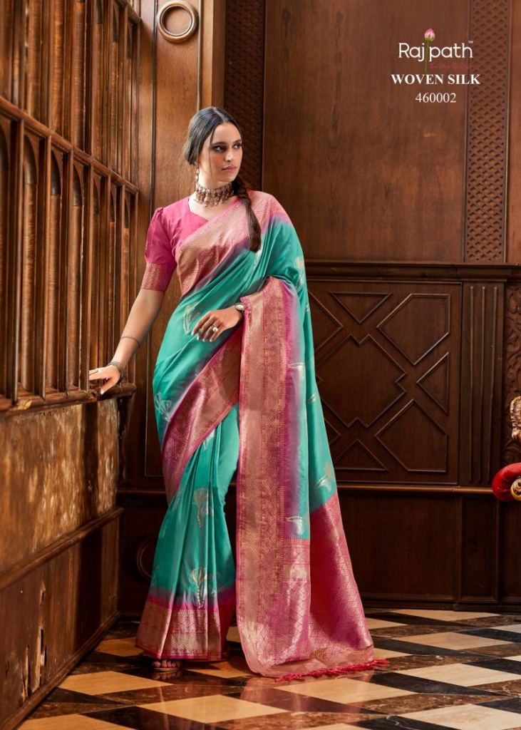 Rajpath Roseberry Silk Designer Saree