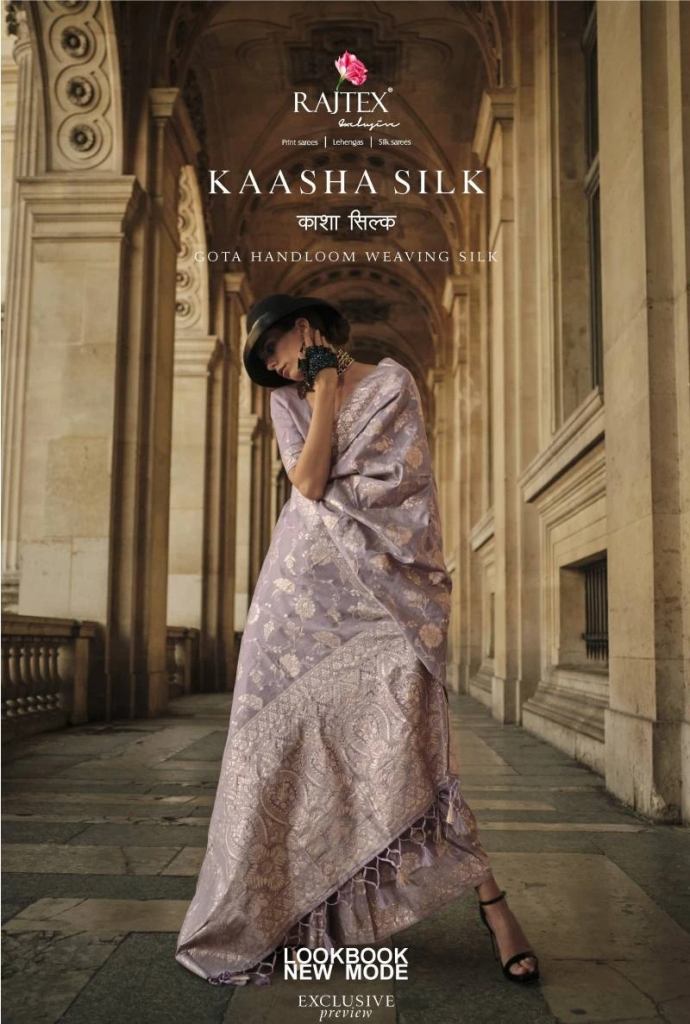 Rajtex Kaasha Silk Handloom Weaving Saree Collection