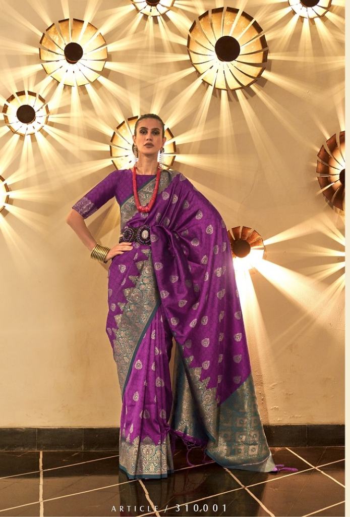 Rajtex Kornella Silk Handloom Weaving Saree Collection
