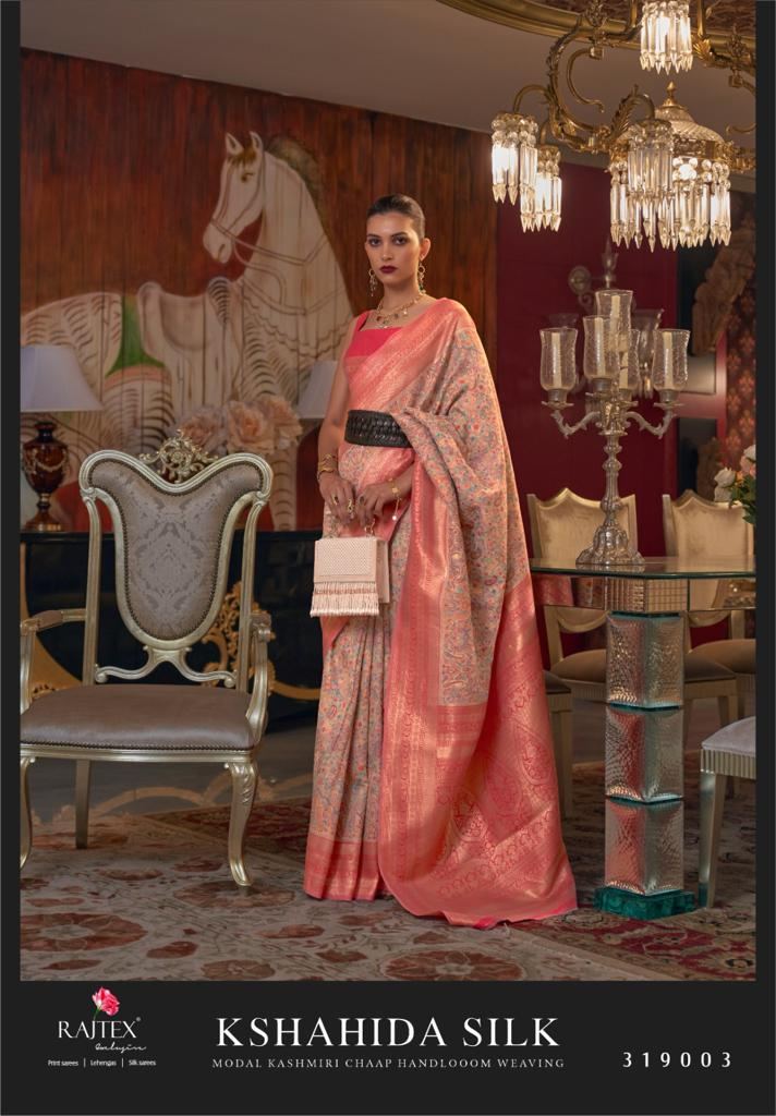 Rajtex Kshahida Designer Handloom Weaving Saree Collection