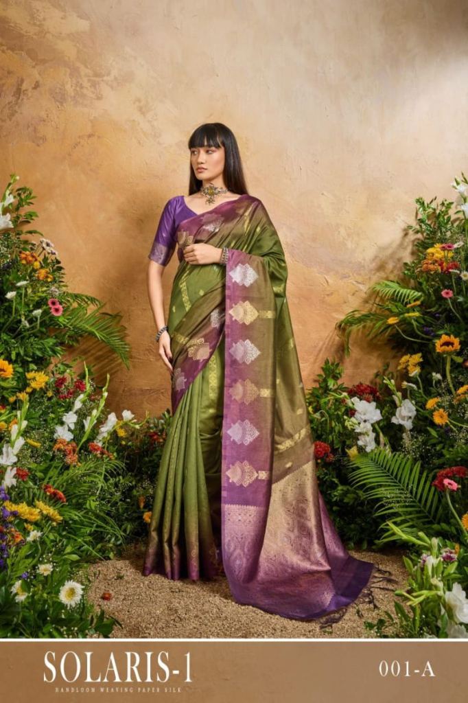Rajtex Solarish Vol 1 Silk Handloom Weaving Saree