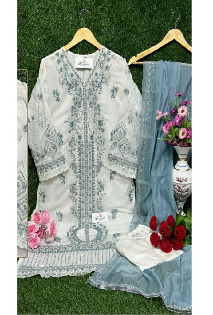 Ramsha R 1034 Readymade Pakistani Suit Collection