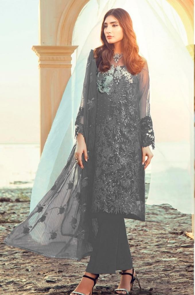 Ramsha R 115 Nx Heavy Embroidery Pakistani Salwar Suits Collection