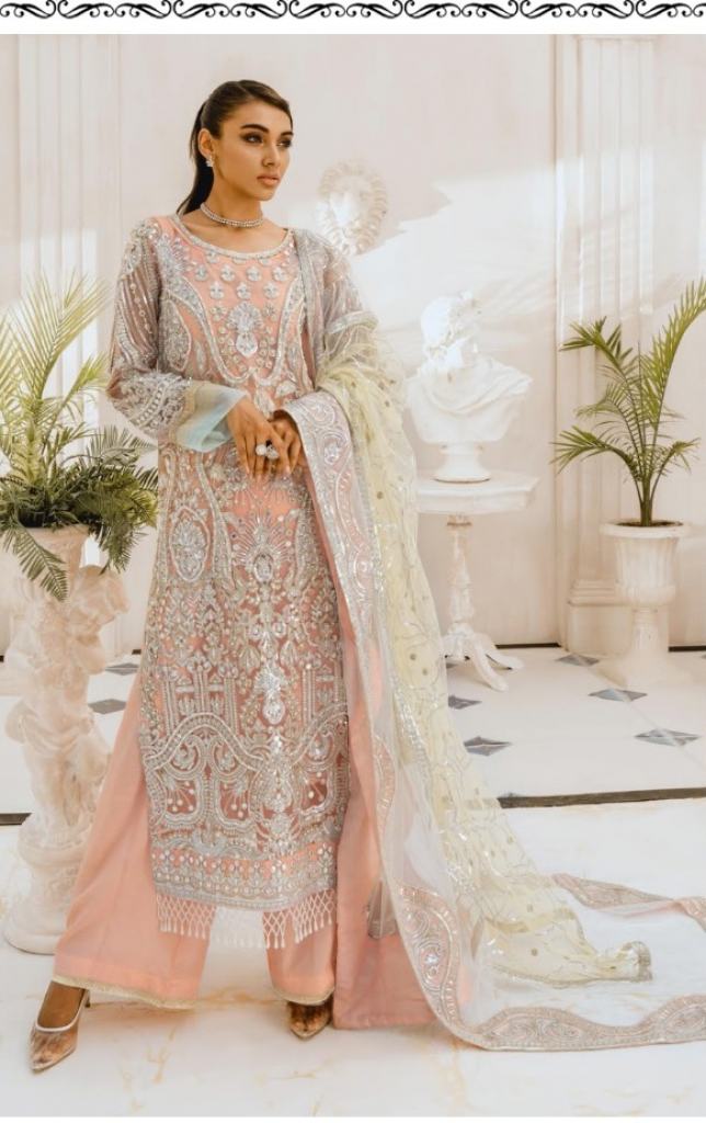 Ramsha presents R 295 to 298 Pakistani Salwar Suits Collection