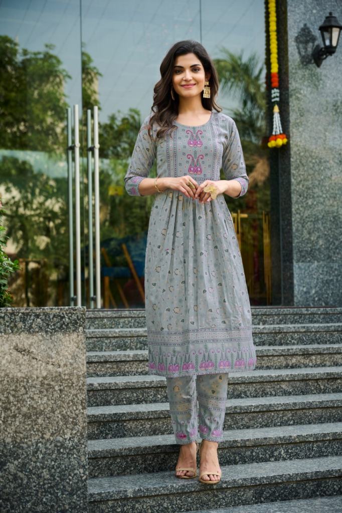 Rangjyot Rangrasiya Vol 1 Casual Wear Rayon Kurti With Bottom 