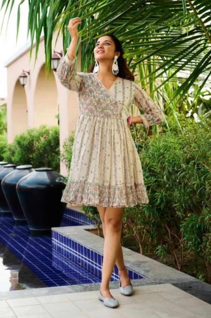 Rangjyot Unique Vol 1 Festive Wear Fancy Tunic Top Kurtis Collection