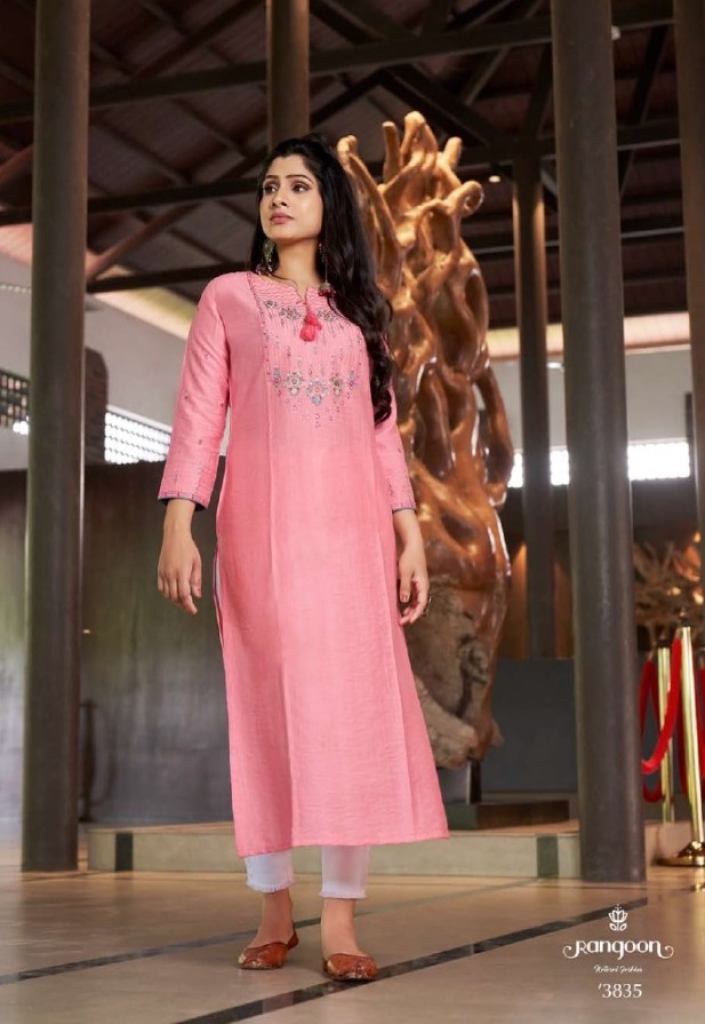 Rangoon Jeevika vol  2 Viscose Sequence Exclusive Kurti Collection