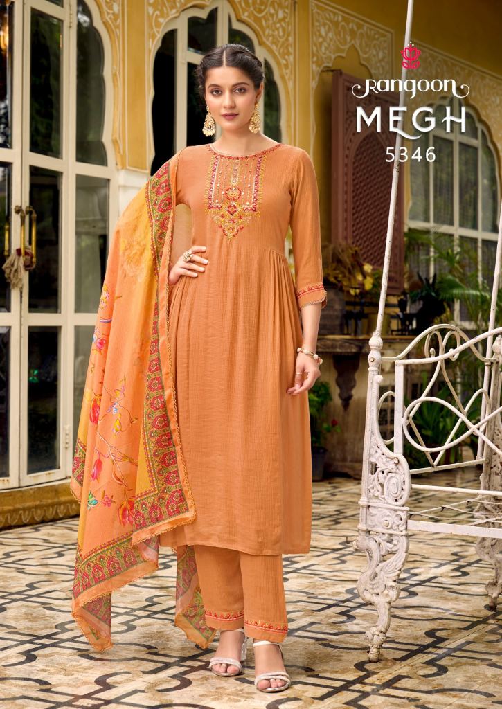 Rangoon Megh Viscose Kurti 