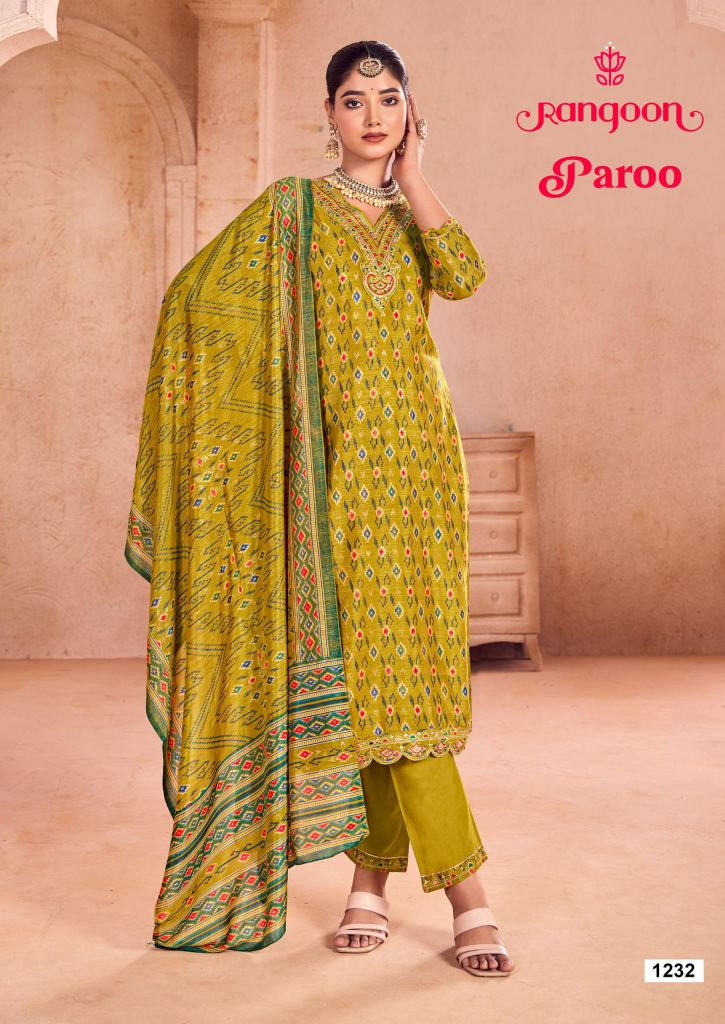 Rangoon Paroo Printed Kurti