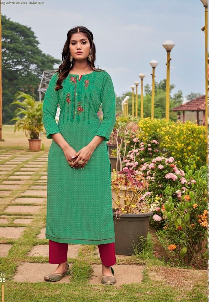 Rangoon Rangat Vol 2 Catalog Daily Wear Straight Cotton Kurtis 