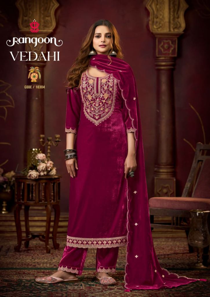 Rangoon Vedahi Designer Salwar Kameez Suits