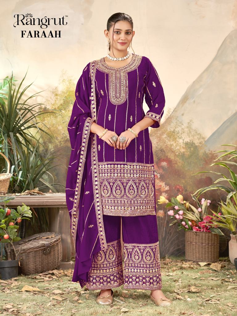 Rangrut Faraah Embroidery Salwar Kameez