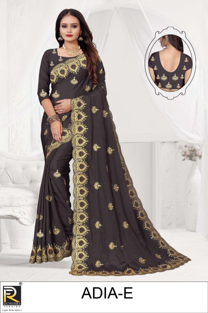 Ranjana Adia Festive Wear Silk Sarees Catalog