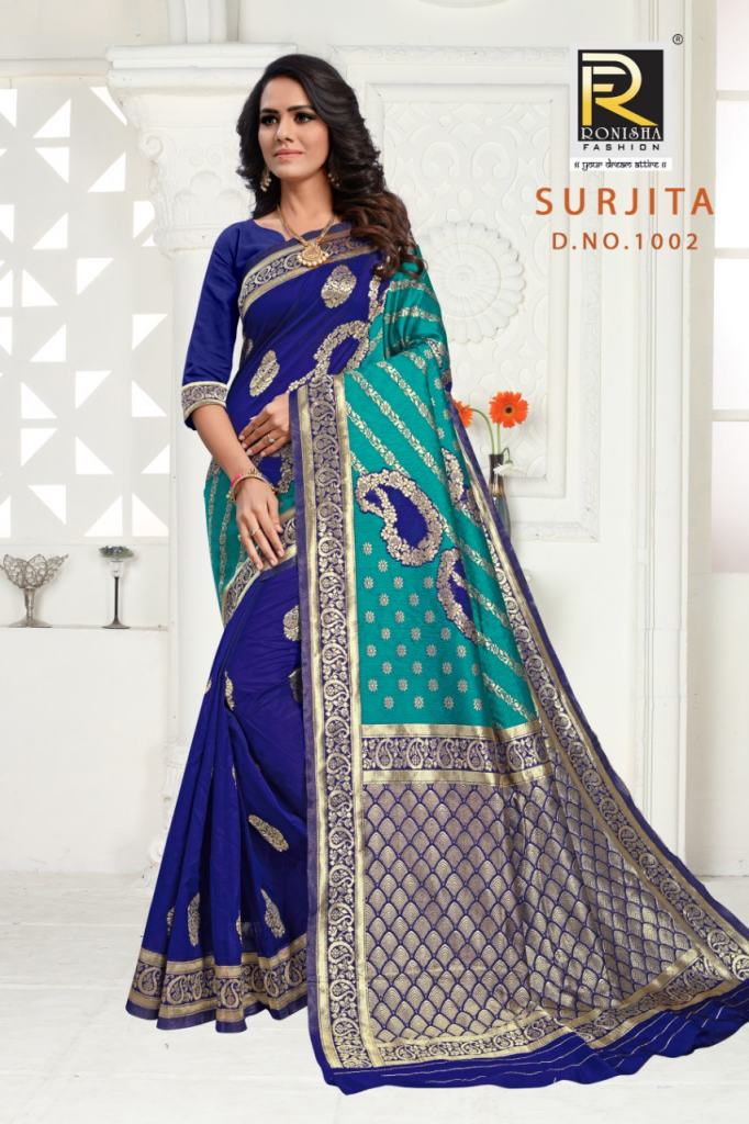 Ranjna Presents  Surjita  Sarees Collection