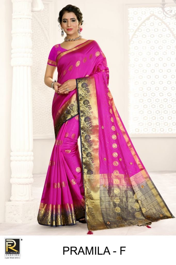 Ranjna presents pramila Designer Sarees Collection