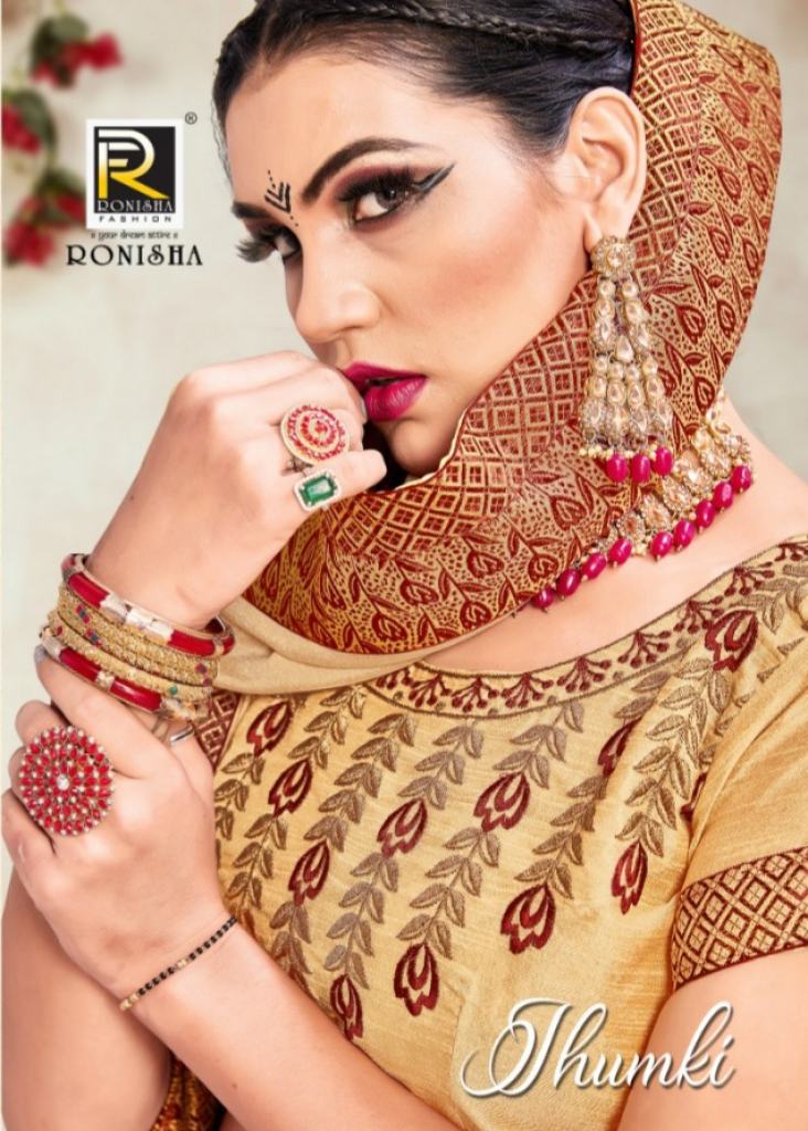 Ranjna presents Jhumki festive wear saree collection 