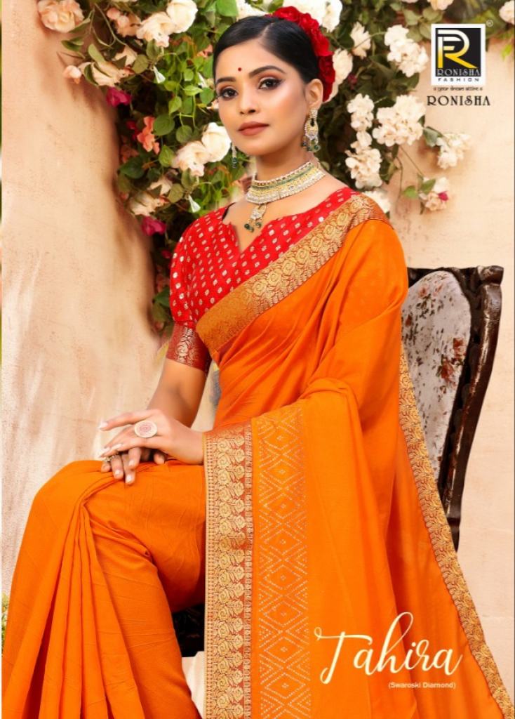 Ranjna presents Tahira festive wear saree collection 