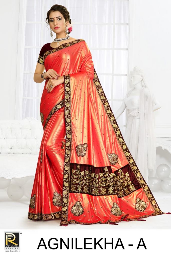 Ranjna presents Agnilekha Festive wear  saree collection 