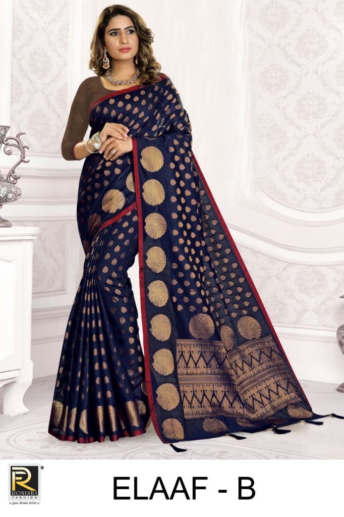 Ranjna presents Elaaf Festive wear saree collection 