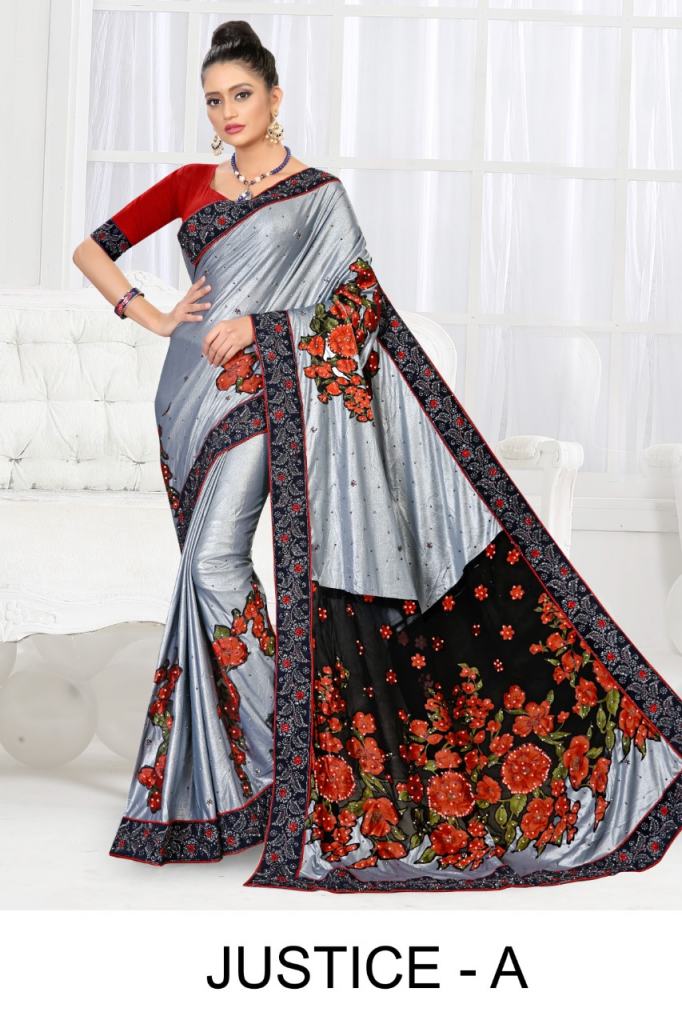 Ranjna  justice festive wear designer saree online wholesale shop