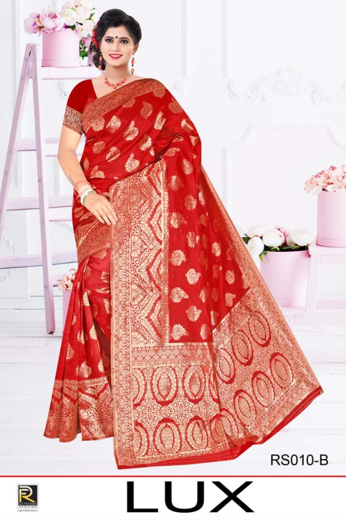 Ranjna presents lux casual wear silk saree Collection 