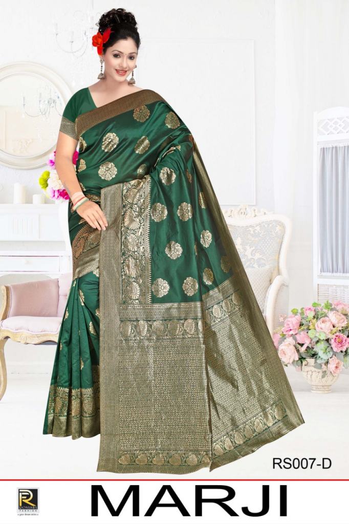 Ranjna  marji casual wear silk saree  catalog 