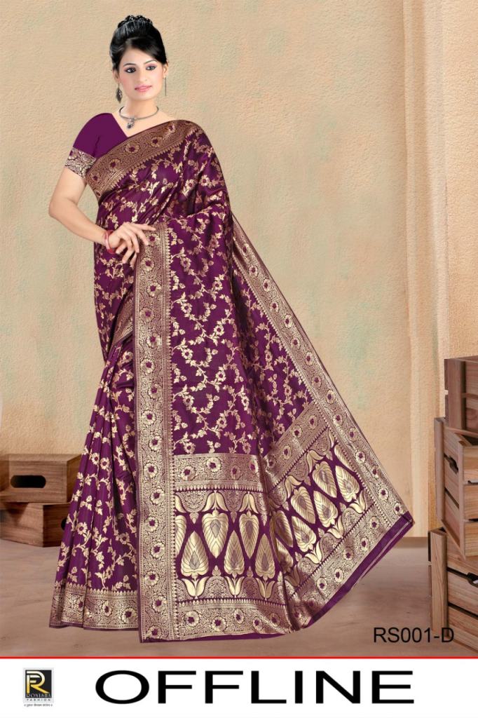 Ranjna offline ethnic wear silk saree online wholesale shop 