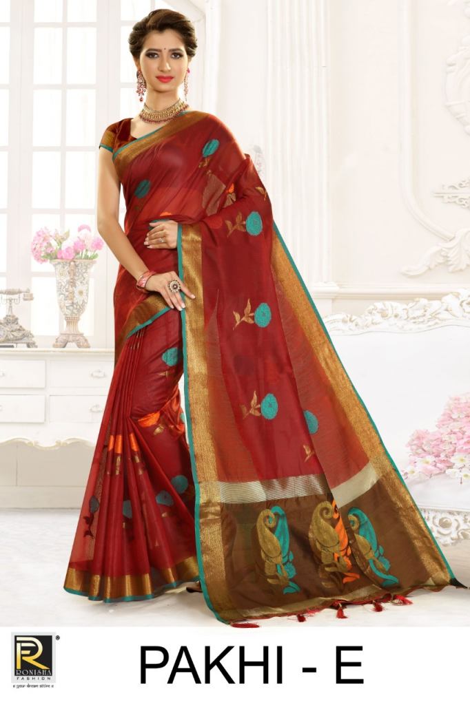 Ranjna presents  Pakhi Casual Wear Sarees Collection