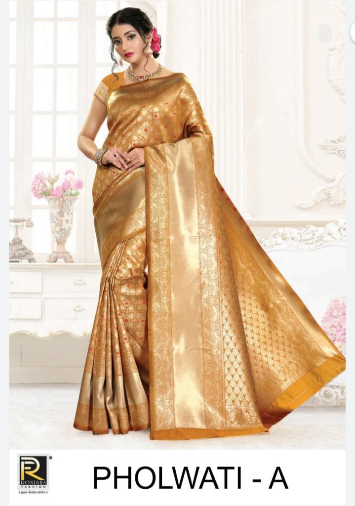 Ranjna presents pholwati  Silk Sarees collection  