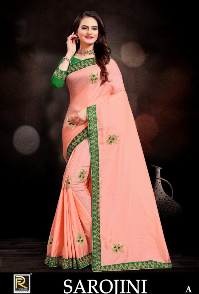 Ranjna presents sarojini festive wear saree collection